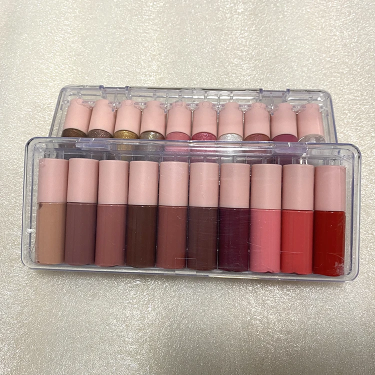
Samples kit 20 colors shiny lip gloss kits 2 kit nude colors lip gloss ready to ship 