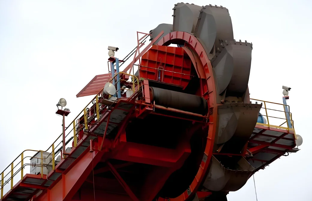 500t/h-2000t/h electric bucket wheel stacker reclaimer design stacker reclaimer with slew drive