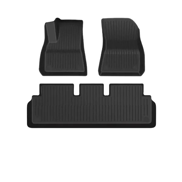 Suppliers of high quality Car mats for Tesla model Y TPE material car mat for Tesla model 3