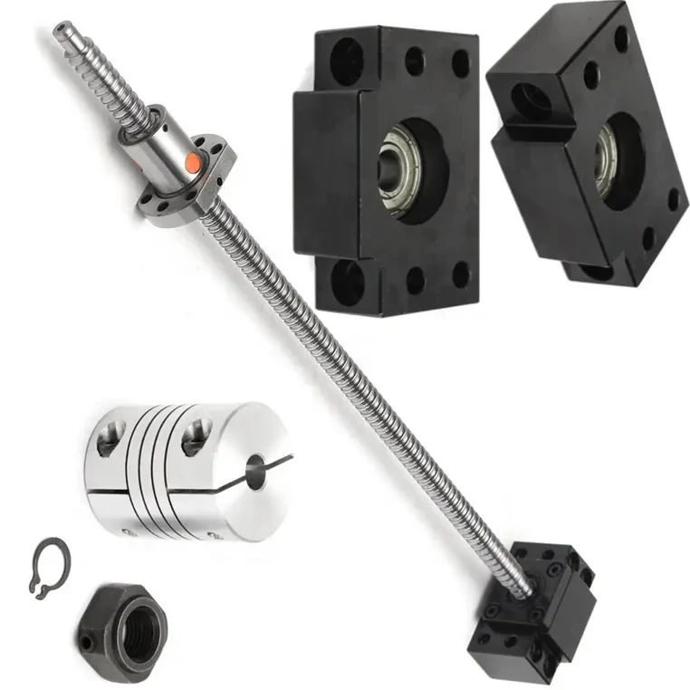 C7 ballscrew SFU2505 SFU2510 for Plastic extruder with length 4000mm