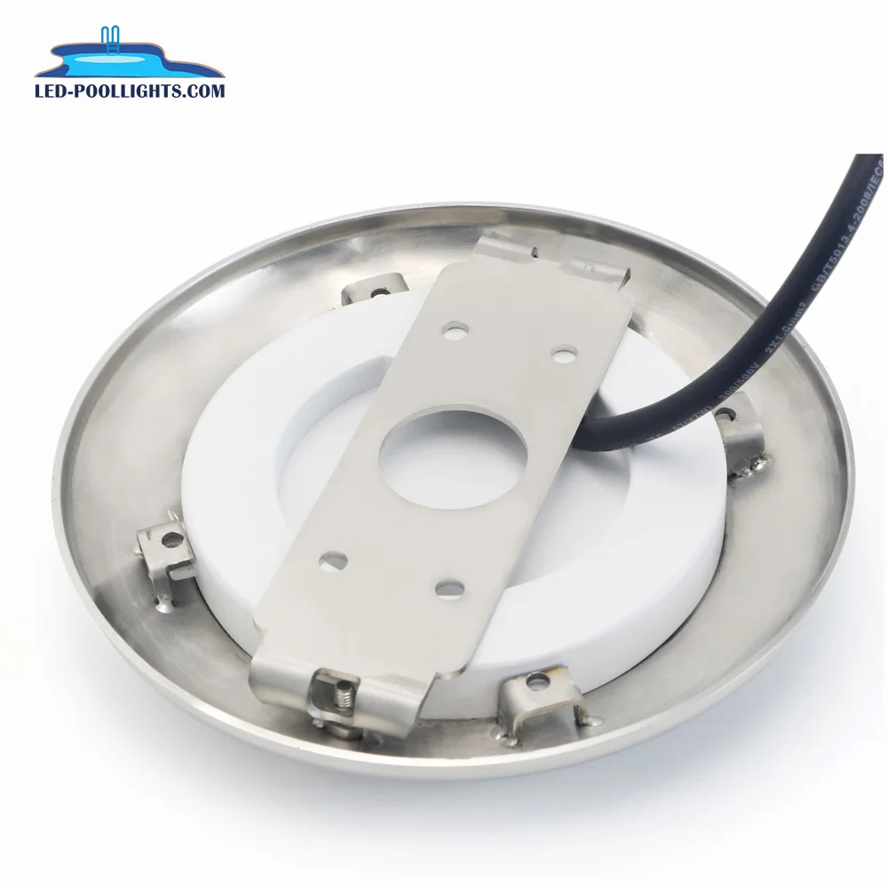High Quality 12V IP68 Waterproof RGB LED Pool Light Smart Control Underwater Light for Pools and Ponds Surface Mounted
