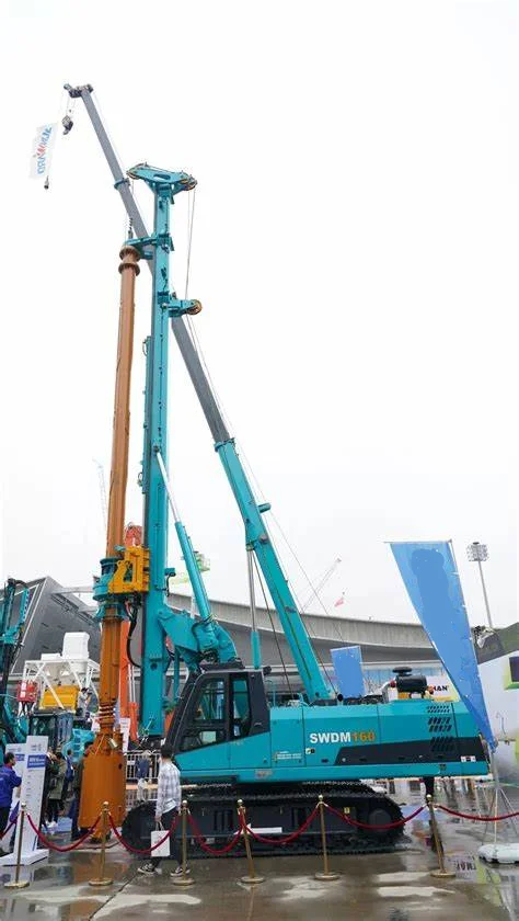 Factory Price Rig Machine SWDE165A Rotary Drilling Rig for Construction For Sale