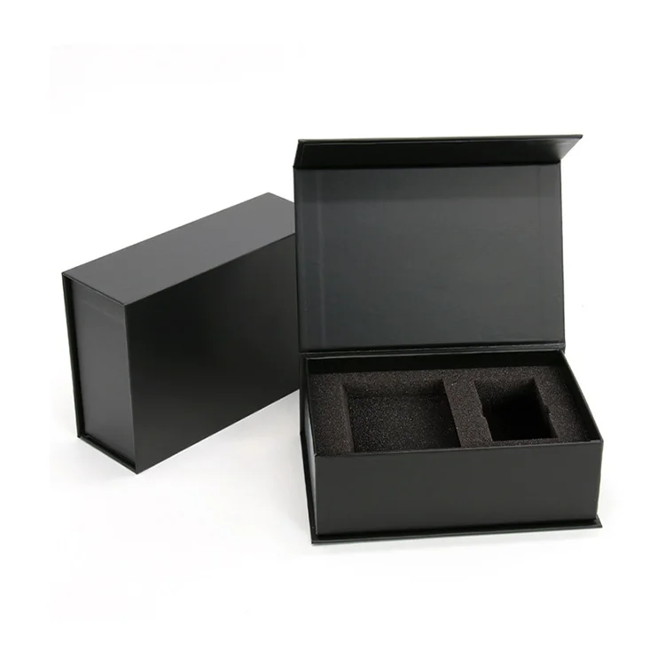 Custom Packaging Manufacturer Wholesale High Quality Custom Cardboard Packaging Magnetic Gift Box With Foam Tray