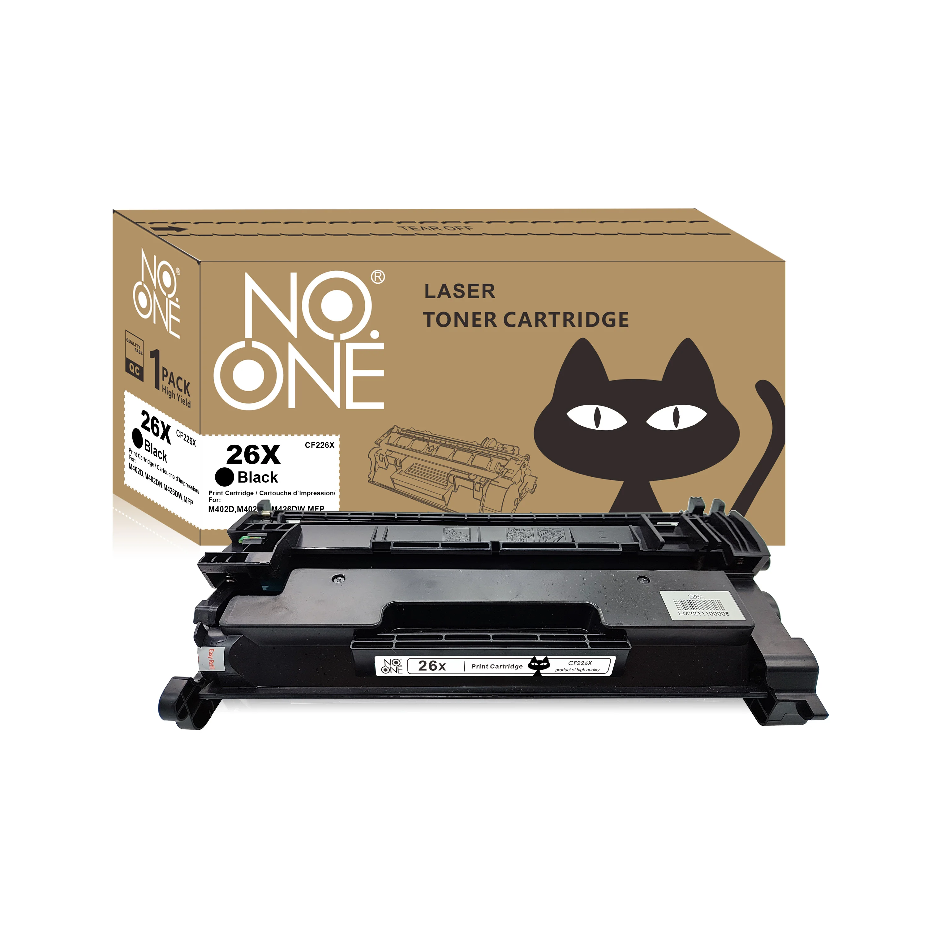 NO ONE large capacity toner cartridges compatible for HP 59X 76X 26X 55X 81X 147X 05X 80X 53X 49X high quality  toner