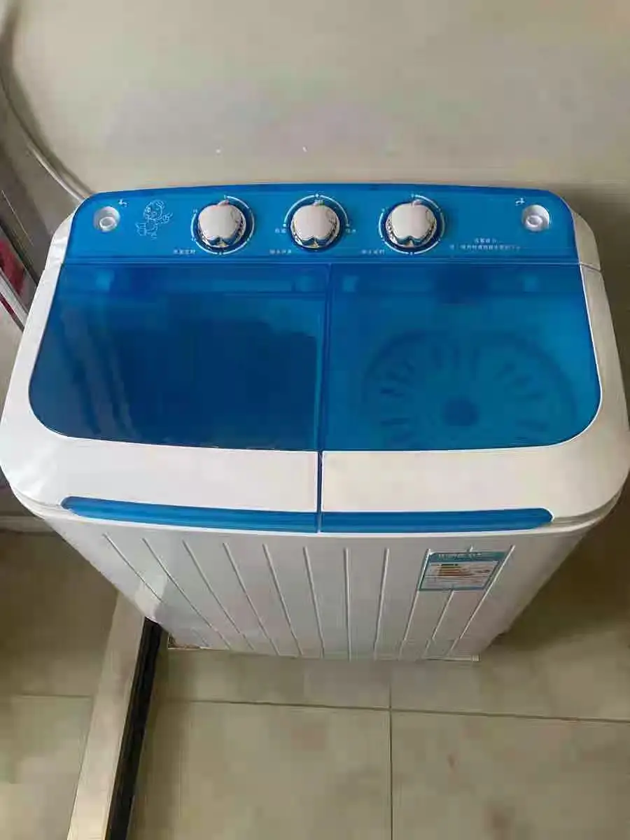 Double drum double cylinder semi-automatic household dehydrating stainless steel  other washing machine washing machine mini