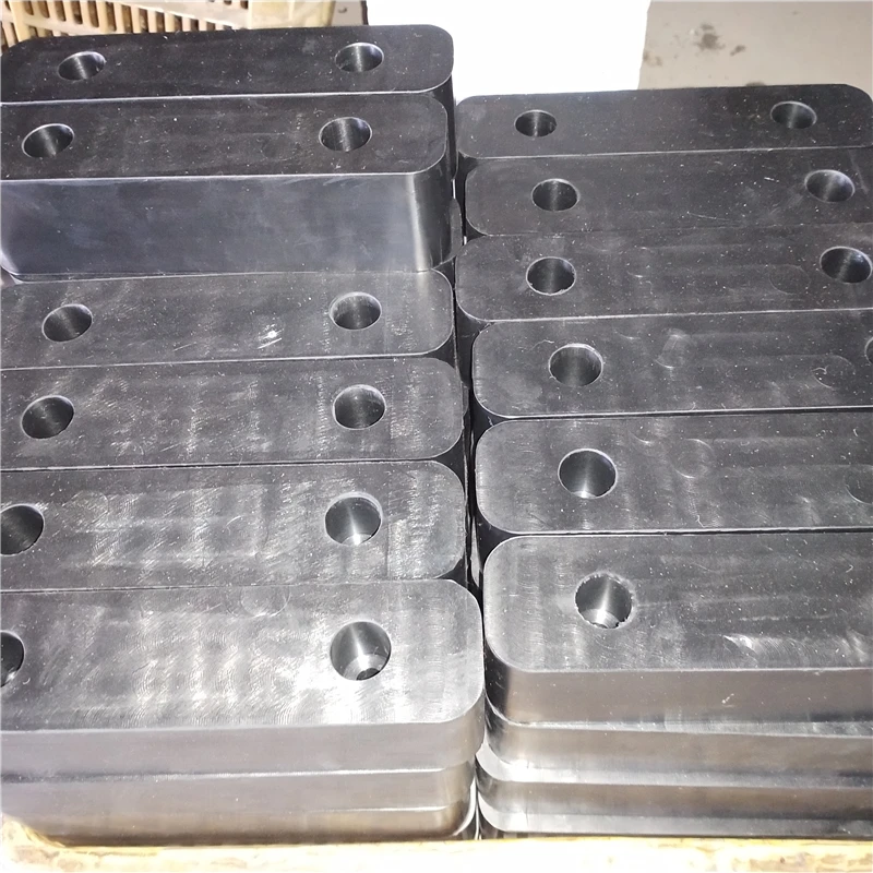 Customized Anti Vibration Wear Resistant Shock Absorber Damping Rubber Pad Block Mat Buffe
