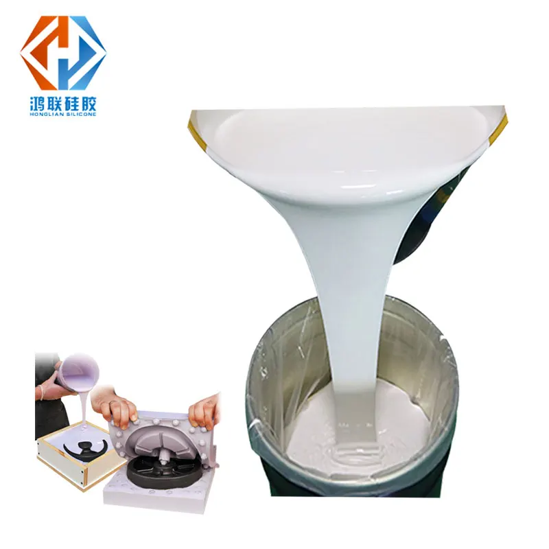 Hong Lian rtv silicone rubber supplier UK make plaster buddha mold silicone rubber rtv-2 silica into flexible silicon mold