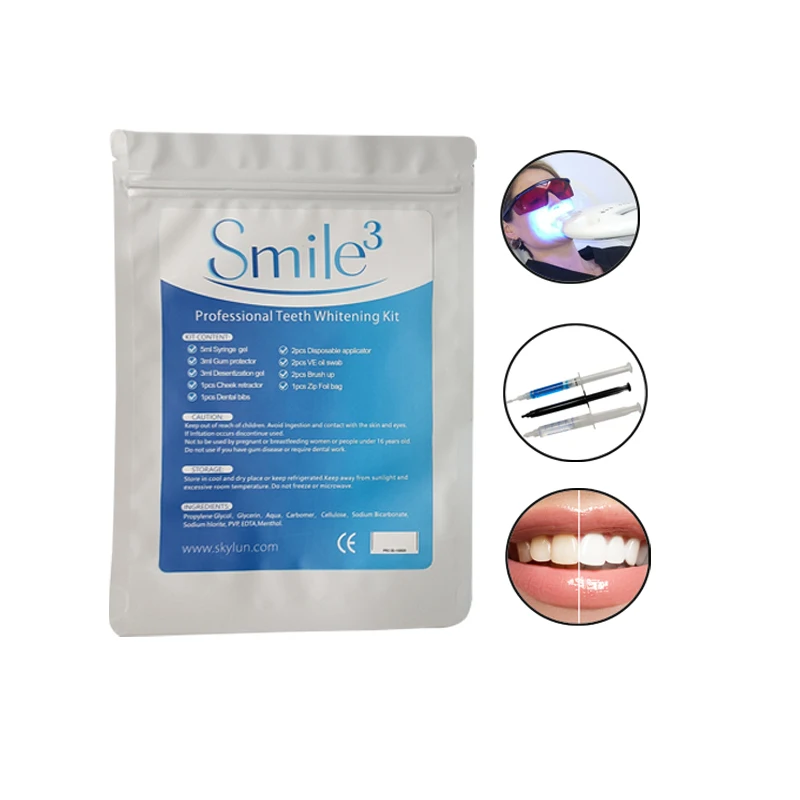 Professional Fast Effective Teeth Whitening Kits 35% Hp 16% Gel Dental Bleaching Strong Dental Teeth Whitening System For Spa