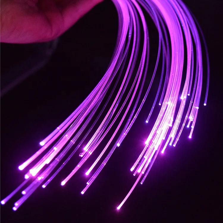 6000m/Roll 0.5MM diameter end glow PMMA plastic optical fiber cable for fiber optic underground lights