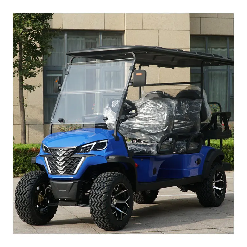 Новый энергетический автомобиль ATV UTV 4-местный клубный 48 В 72 для продажи электрические тележки гольфа
