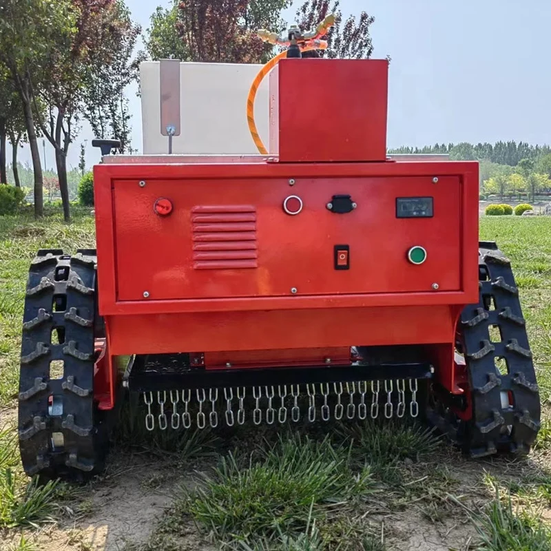 Agricultural Machinery Intelligent Remote Control Mower with Irrigation System