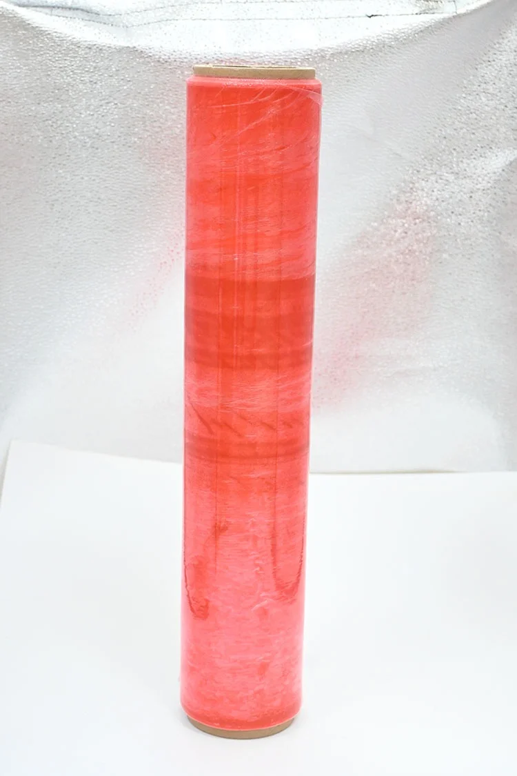 Direct Selling Customizable Stretch Wrapping Film Moisture Proof Plastic Colour Wrap Film