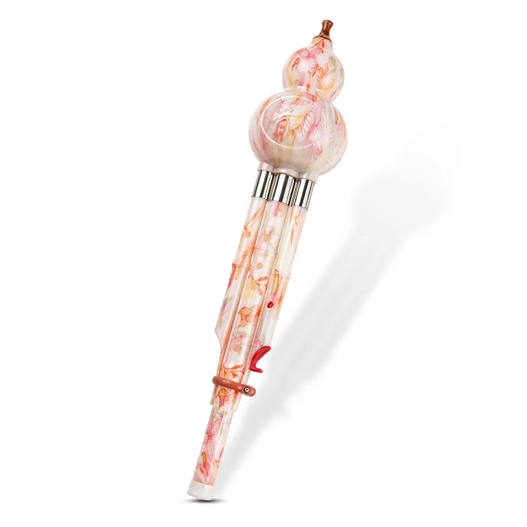factory direct C Key Hulusi Traditional Chinese Classic Chinese traditional Flute Gourd Cucurbit Ethnic Musical