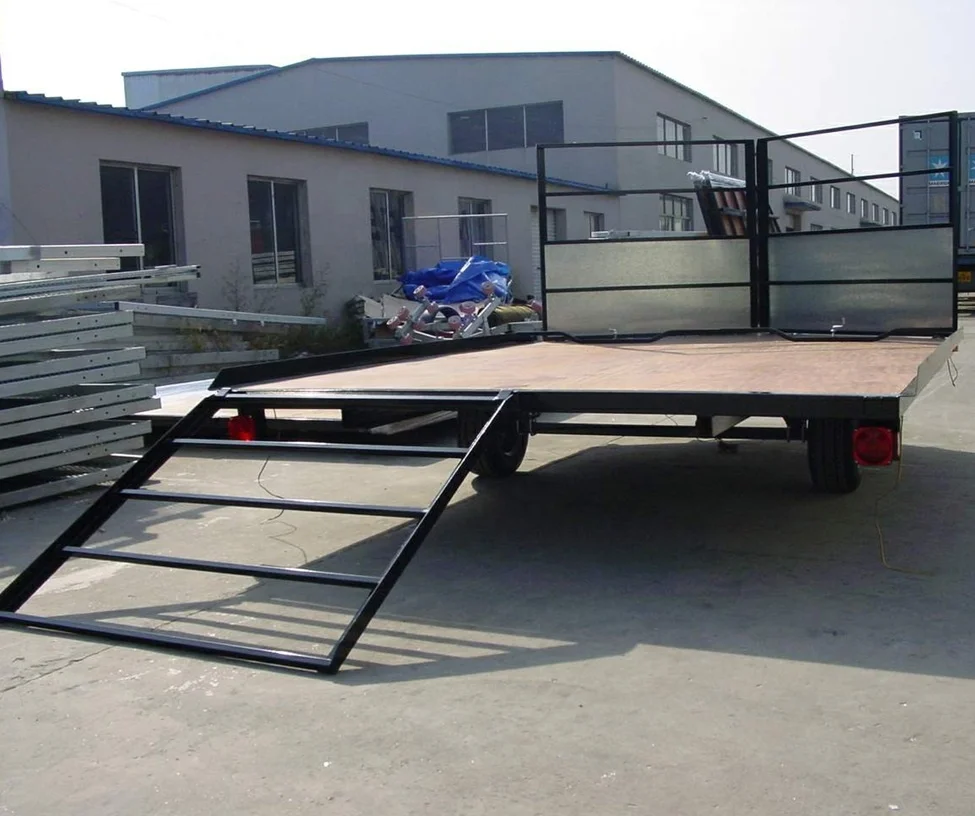 High quality factory sale Galvanized Light 5.0m Snowmobile trailer CT0202