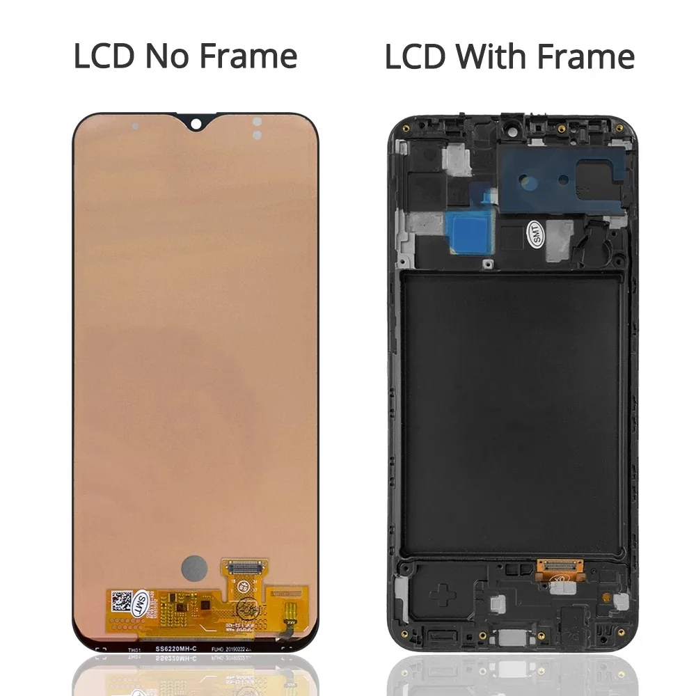 Original Phone Parts LCD Screen for Samsung Galaxy A20 2019 A205 6.4INCH OLED Screen Replacement Display for Samsung A20