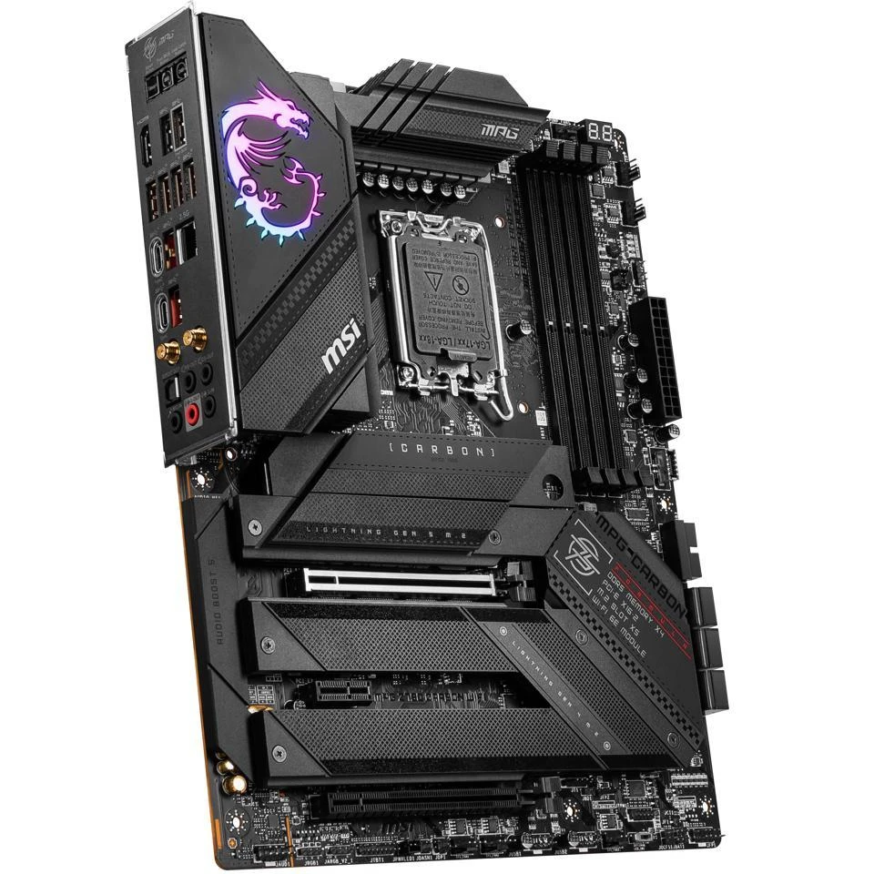 MSI MPG Z790 CARBON WIFI LGA 1700 Intel Z790 SATA 6Gb/s DDR5 ATX Motherboard