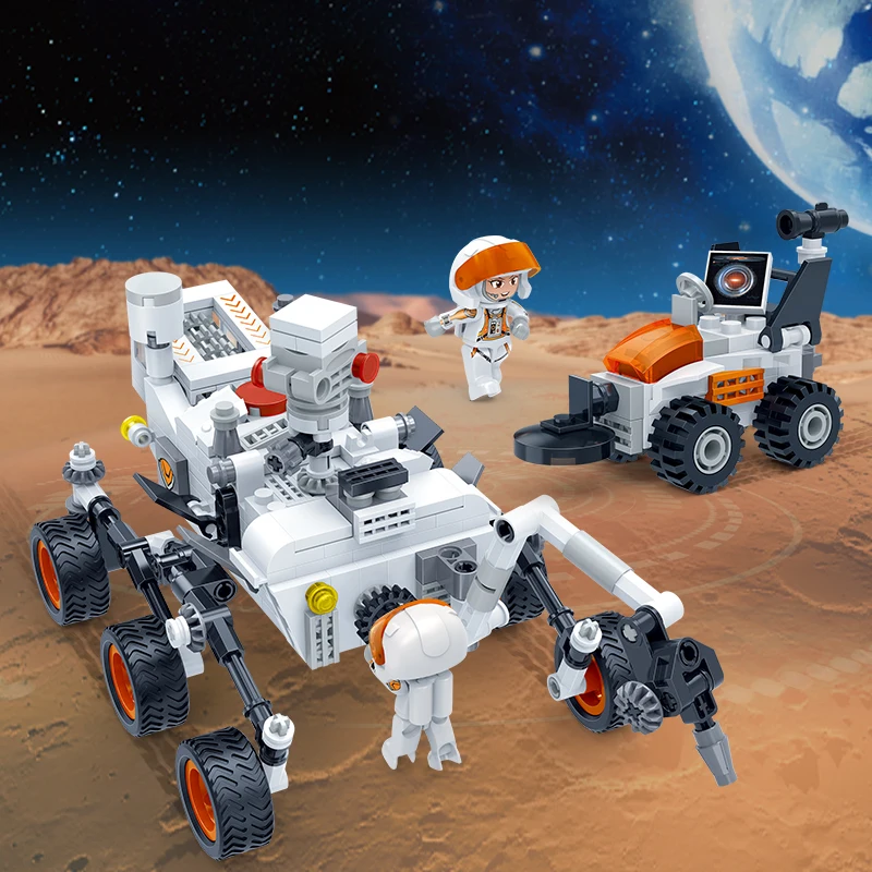 Popular Toys 6418 Explore Mars Series Building Bricks Toy For Christmas Gift
