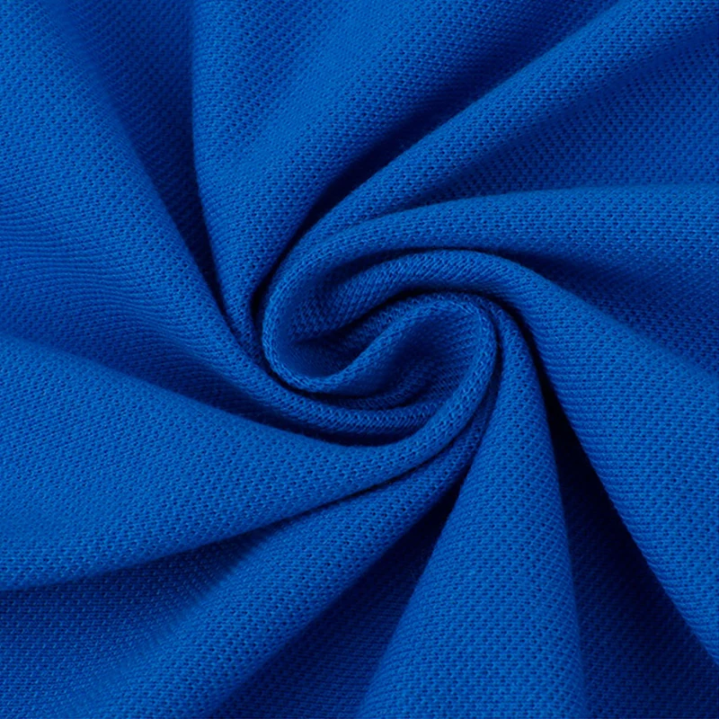 Wholesale  65% Cotton 35% Polyester Export Knitted T-shirt Sweatshirt Pique Cotton/Polyester Polo Shirt Fabric