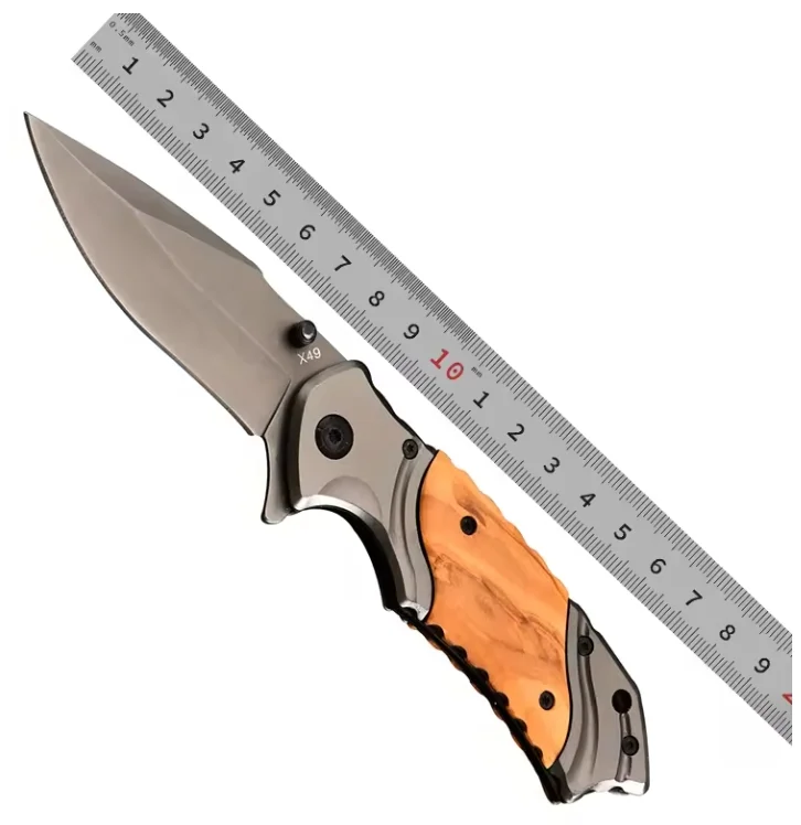 Складной нож с титановым покрытием