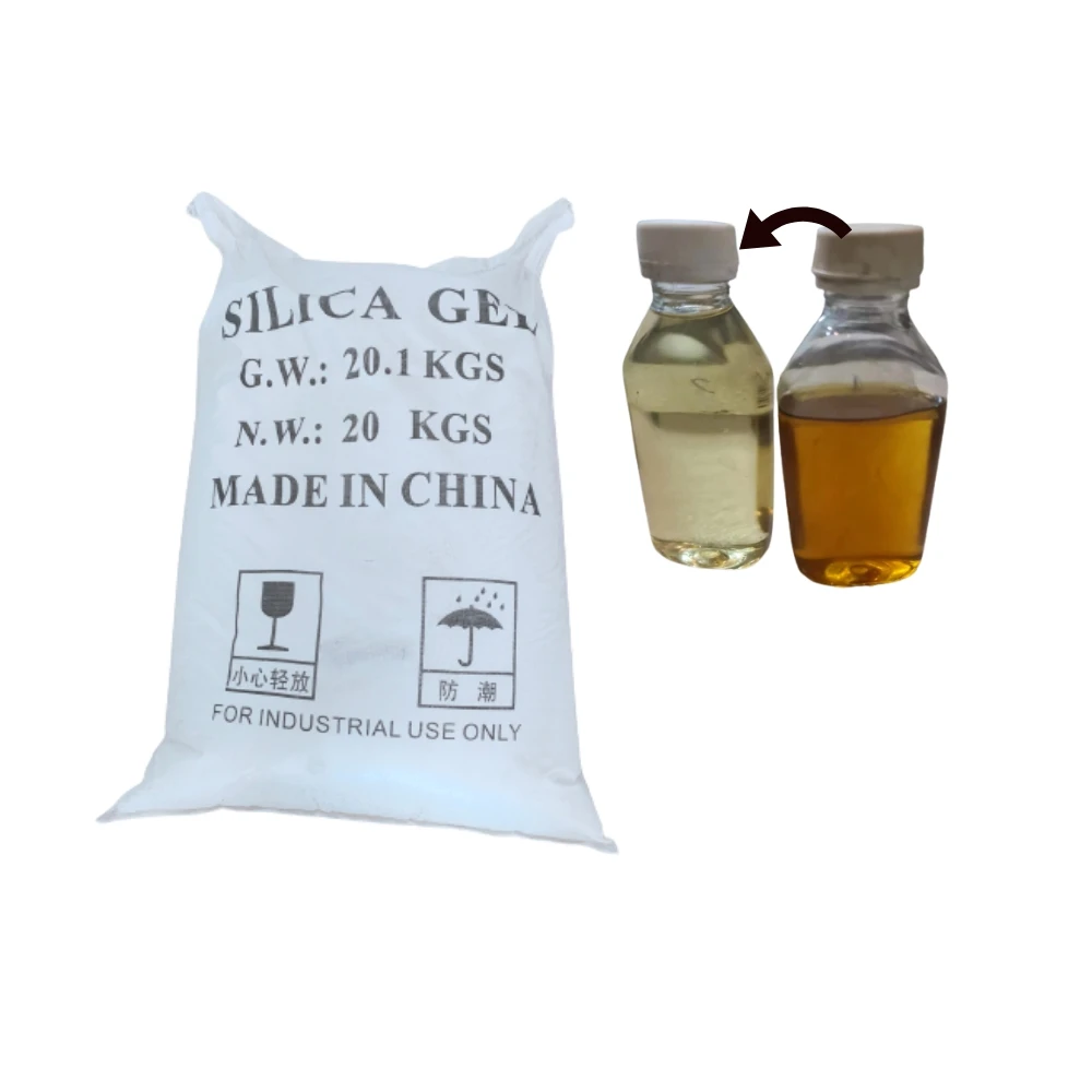 made in china high purity black diesel oil bleaching sand 	 silica gel 60-120 mesh