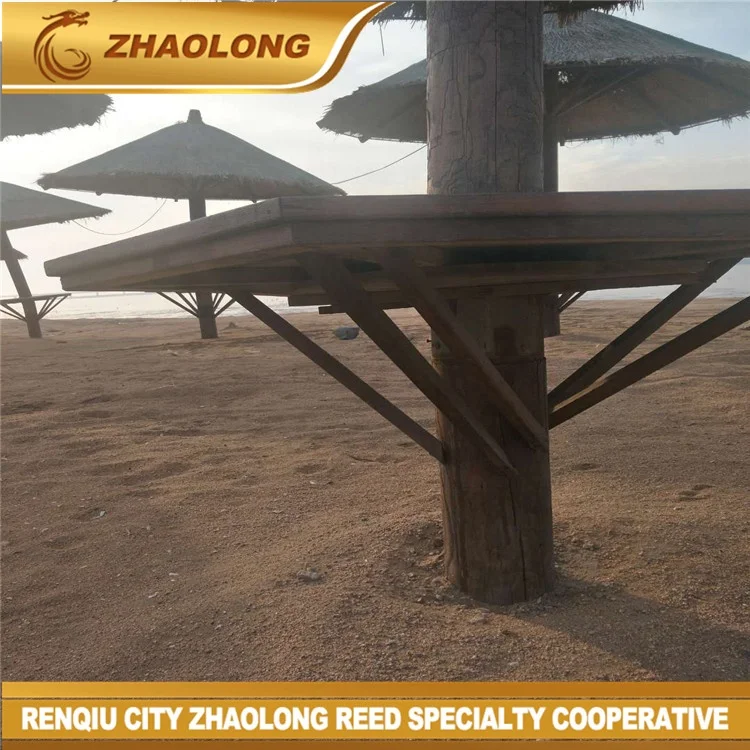 high quality beach reed umbrella waterproof umbrella