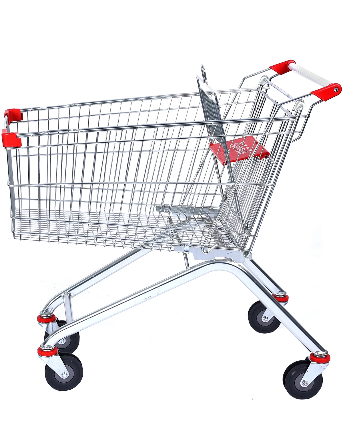 2024 Good Selling China Customized Commercial  Trolley Shopping Cart With Manufacturer Price
