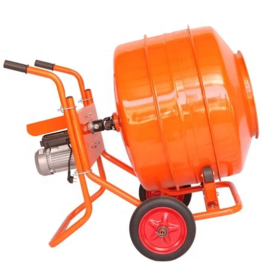 Portable 200l electric concrete mini cement mixer