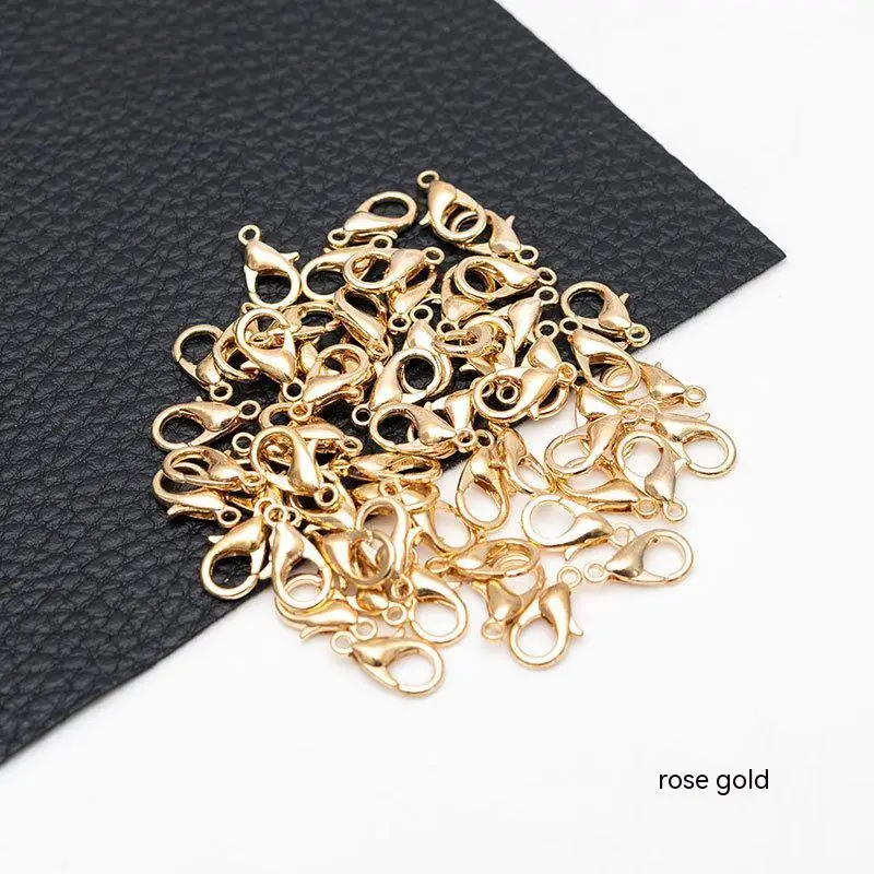 DIY accessories zinc alloy 302 lobster buckle 12mm ornament clasp necklace bracelet clasp lanyard clasp