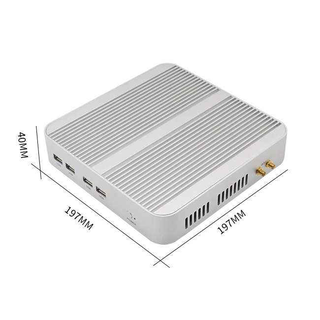  8130U 8250U 8550u четырехъядерный 8 потоков CPUwith 2 ethernet порта i7 Мини ПК