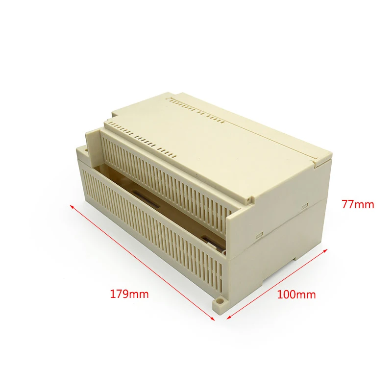 abs plastic din rail housing case terminal block ip 54 abs PA757 junction box