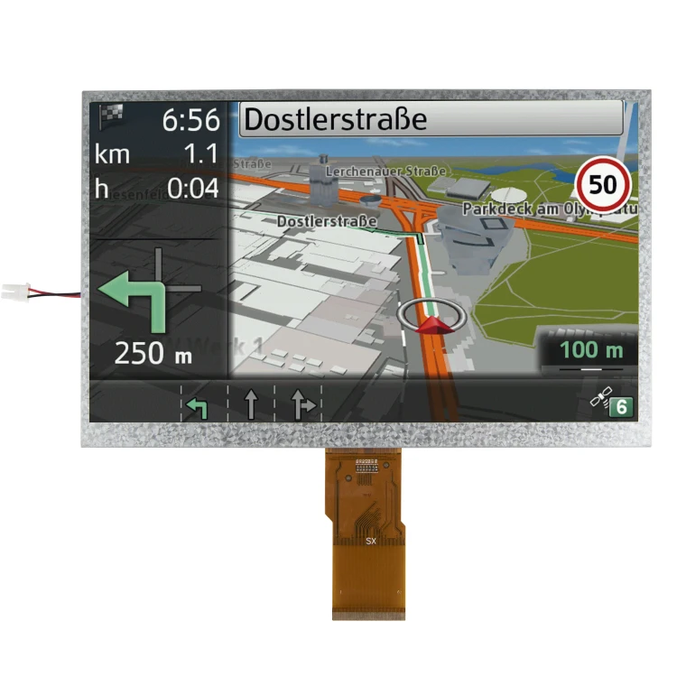 New Arrival 10.1 Inch TN 1024*600 LVDS 60PIN tablet touch tft 10.1 Lcd Display panel