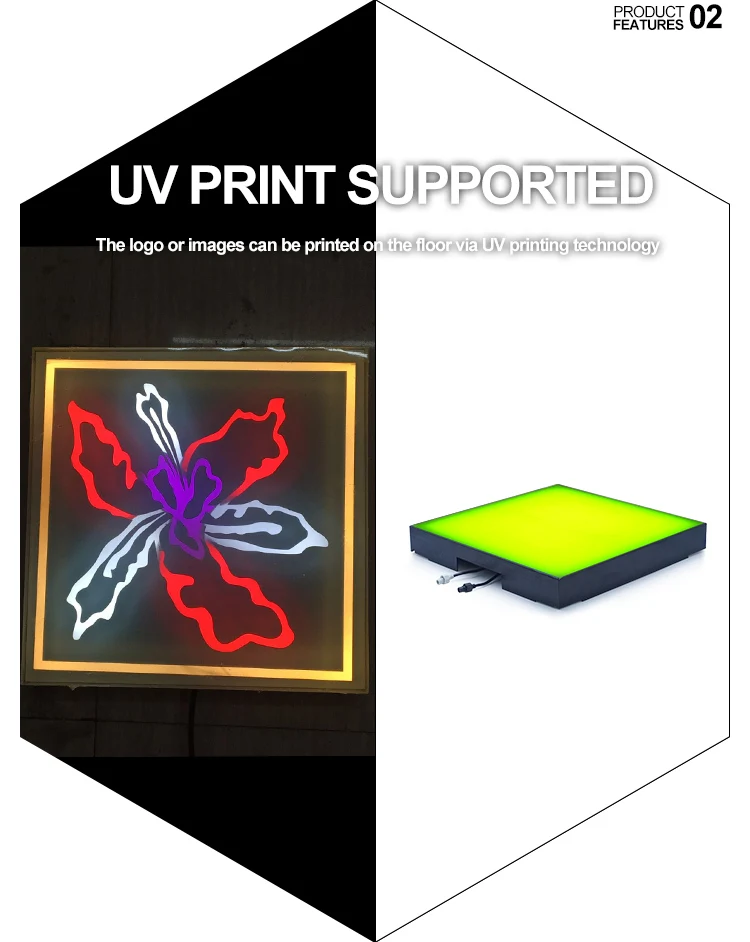 Color Changing Nightclub Disco Dance Floor Panel LED Illuminated Dance Floors