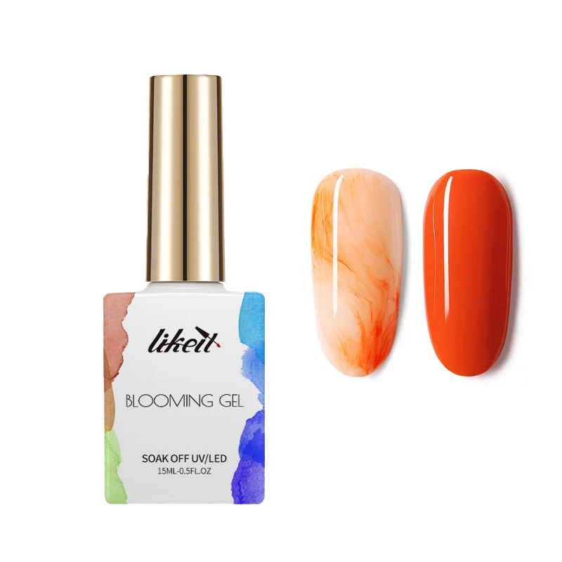 Likeit OEM Long Lasting Nail Painting Gel High Pigment Blooming Gel With MSDS