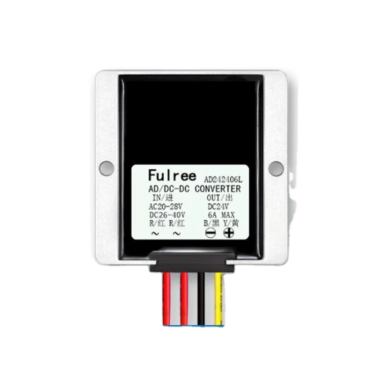 24VAC to 24VDC 6A Converter AC 24V Convert to DC 24V Vehicle Auto Car Voltage Regulator Power Supply