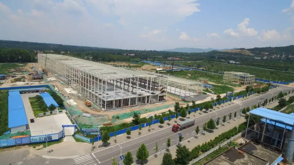 prefabricated steel structure Industrial Warehouse or workshop