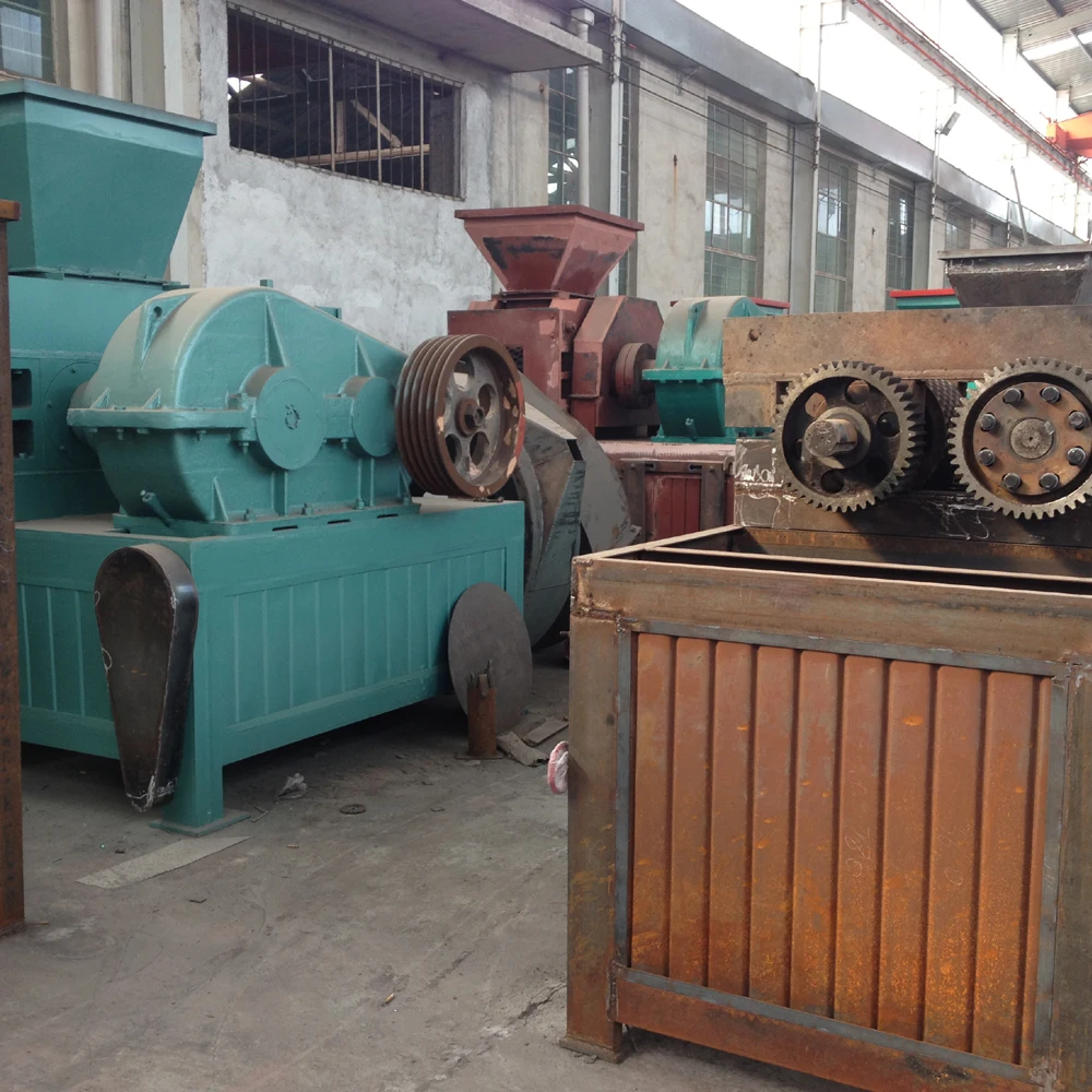 
Small charcoal dust briquette making machine 