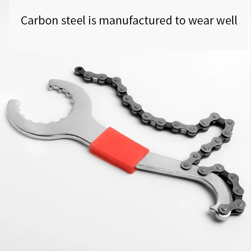 Hot Sale Bike Chain Spanner Tool Whip Bottom Bracket Repair Flywheel Removing Tail Hook Wrench Maintenance Tools