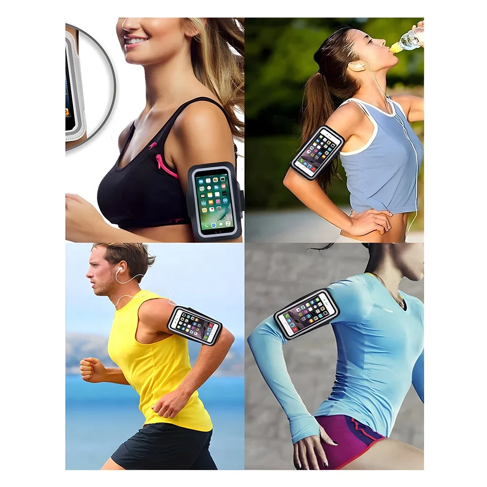 2025 New Universal Sports Armband Phone Carrier for Running Armband iPhone Armband Smartphones
