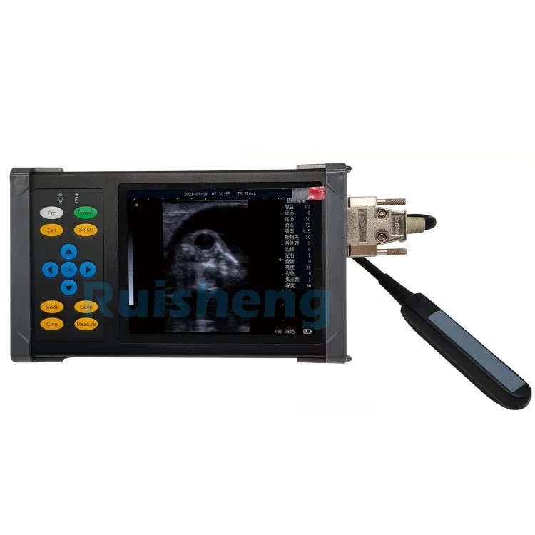Ce Certified Portable Full Digital B Mode Veterinary Ultrasound Scanner Price Medical Vet Ultrasound Machine