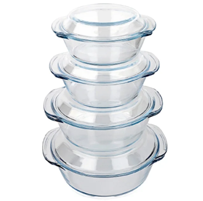 Good Quality  Glassware cheap dish plates Baking Glass