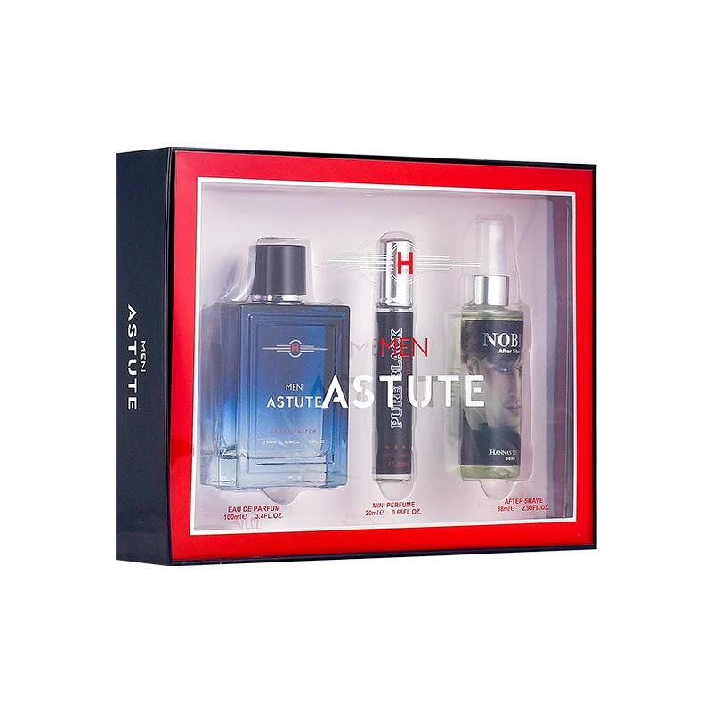 Popular Set Perfume For Men Custom Private Brand Label Male Perfume Long Lasting Perfume Gift Sets OEM