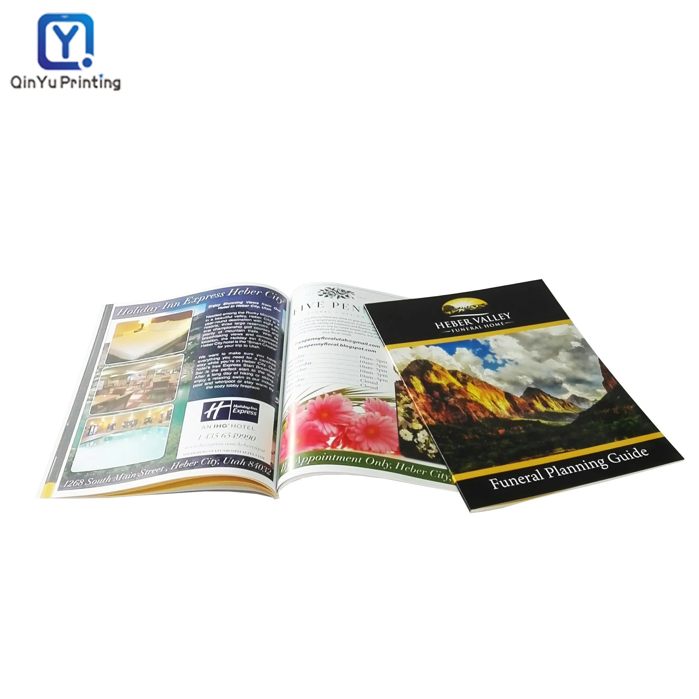 Factory hot sale Perfect Binding Employment Guidance Book Catalog Printing Cover Brochure Manual Book Printing Services