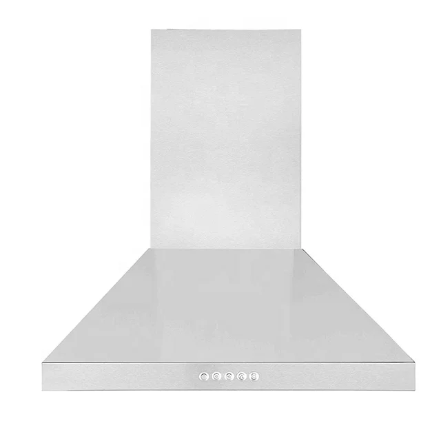 S/S Canopy Cooker Hood Air Circulation Electric Kitchen Chimney Range Hood European Environmental Extractor hood