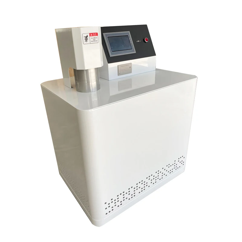 Nonwoven fabric particle filtration efficiency tester
