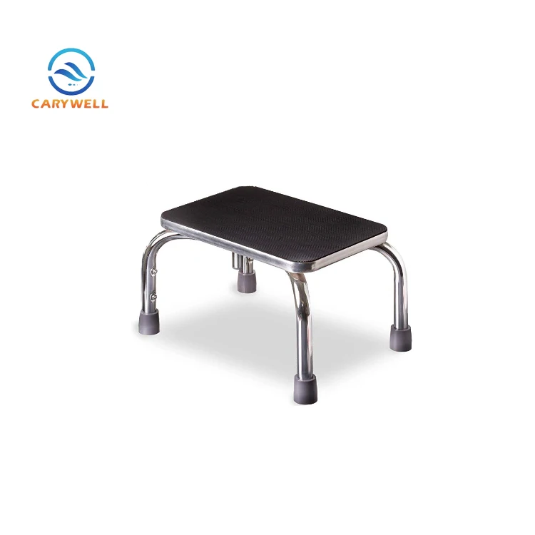 Стальной ступенчатый стул для пожилых людей из нержавеющей стали с ручкой
