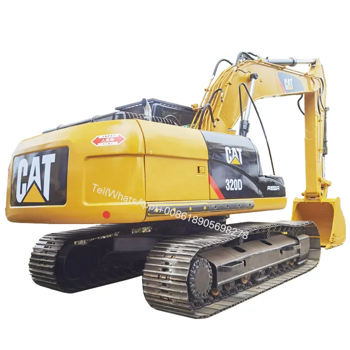 Подержанной техники Cat 320D гидравлический гусеничный экскаватор 20 тонн б/у