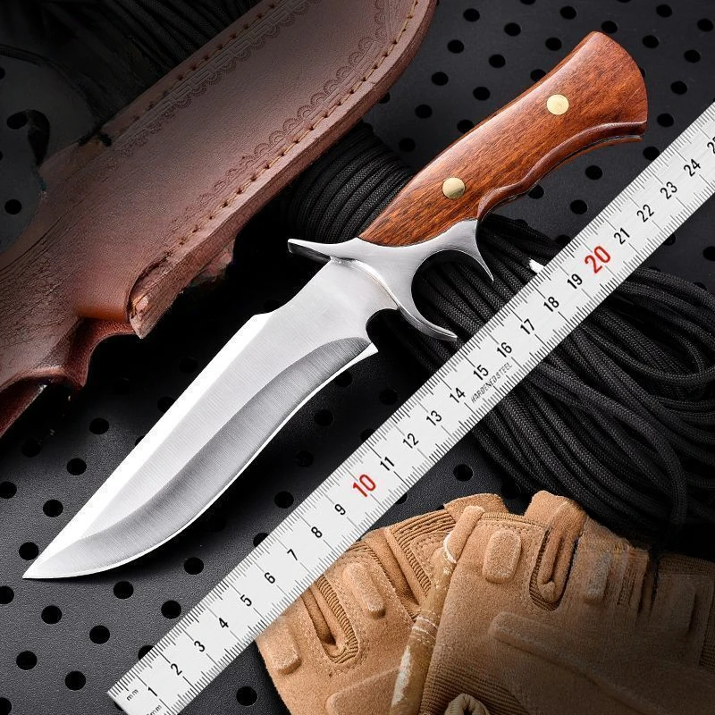 M390 Порошковая сталь для выживания на открытом воздухе Кемпинг острый высокопрочный многофункциональный прямой нож сбора самообороны