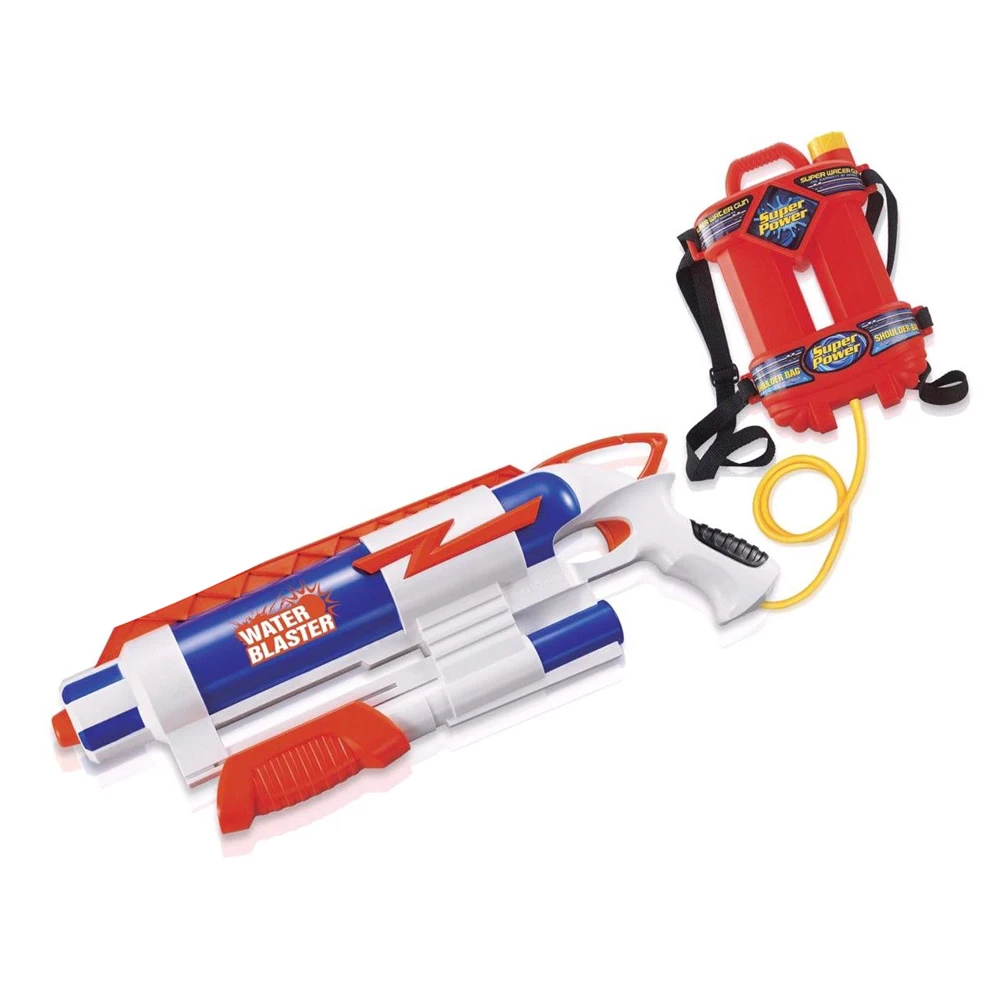 2000ML Spray-Paint Backpack Water Gun for Kids