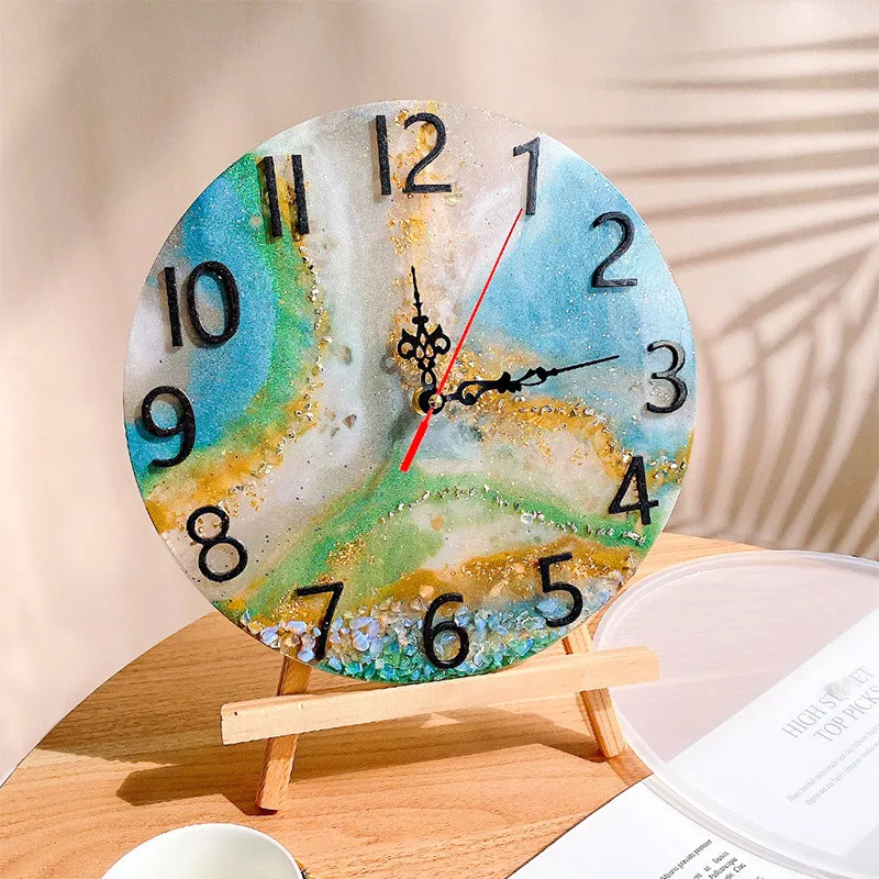 Circular Clock Disc DIY Handmade Jewelry Silicone Molds For Epoxy Resin Resin Watch Mold Epoxy