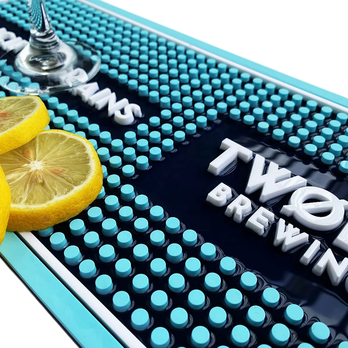 Large Non-slip Silicon Bar Counter Mat Countertop Coffee Tamper Protection Mat